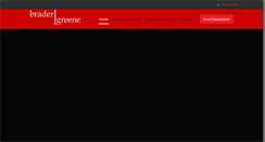 Desktop Screenshot of bradergreene.com